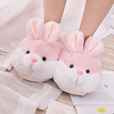 Cute Bunny Plush Slippers – Warm Indoor Comfort Bianca Australia