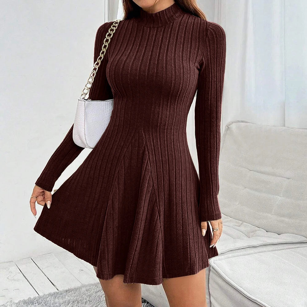 Élina | High-Waist Flare Mini Dress Bianca Australia