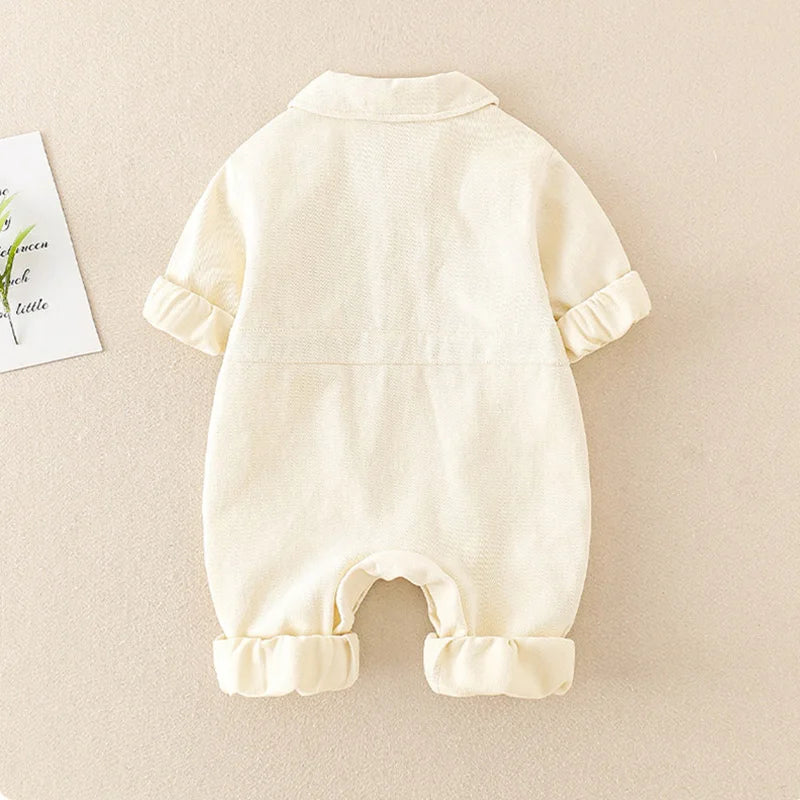 Bear Pocket Denim Romper - Bianca Australia