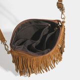 Boho Tassel Crossbody Bag – Vintage Style Workoutry