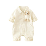 Bear Pocket Denim Romper - Bianca Australia