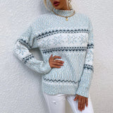Quinn | Vintage Snowflake Holiday Knit Sweater Bianca Australia