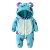 Horned Baby Snowsuit – Thick & Fleece-Lined Bianca Australia