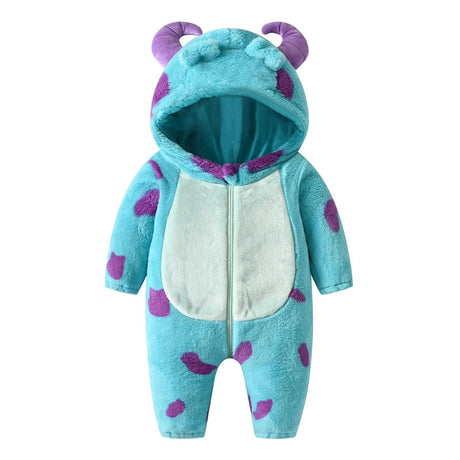 Horned Baby Snowsuit – Thick & Fleece-Lined Bianca Australia