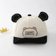 Soft Brim Baby Baseball Cap – Smiley Design Bianca Australia