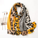 Yasmin | Floral Print Cotton Viscose Tassel Scarf Bianca Australia