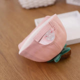 Fruit Embroidered Baby Cap – Summer Soft Brim Bianca Australia