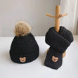 Kids’ Bear Knit Hat & Neck Warmer Bianca Australia