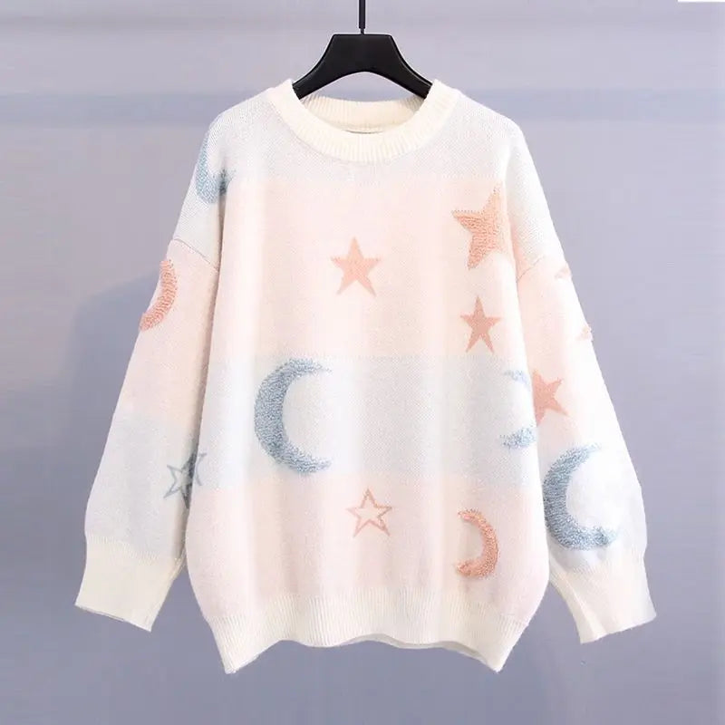 Lea | Cute Print Sweater Oversize Bianca Australia