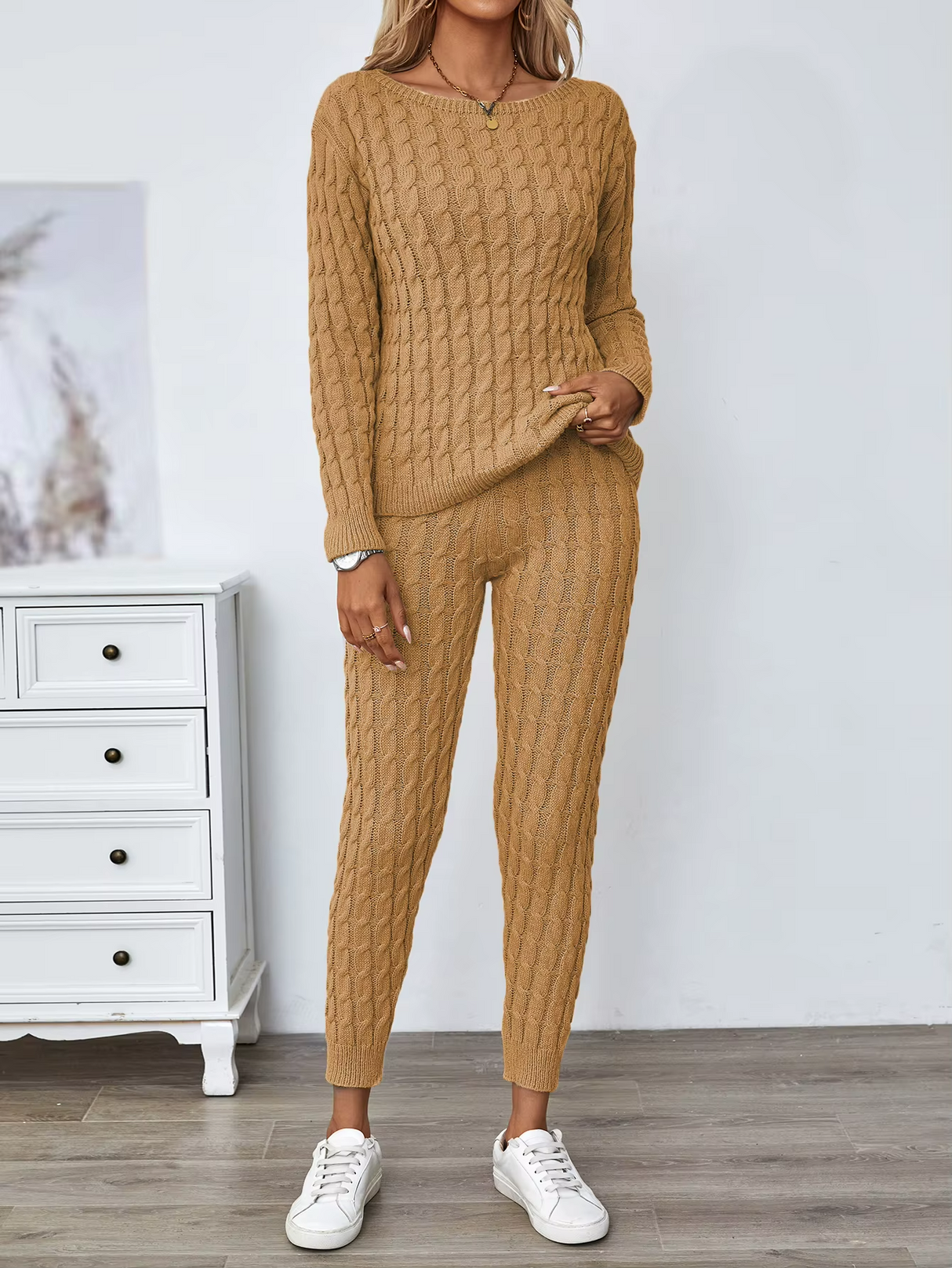 Cozy Knit Set – Relaxed Elegance for Everyday Wear Bianca Australia