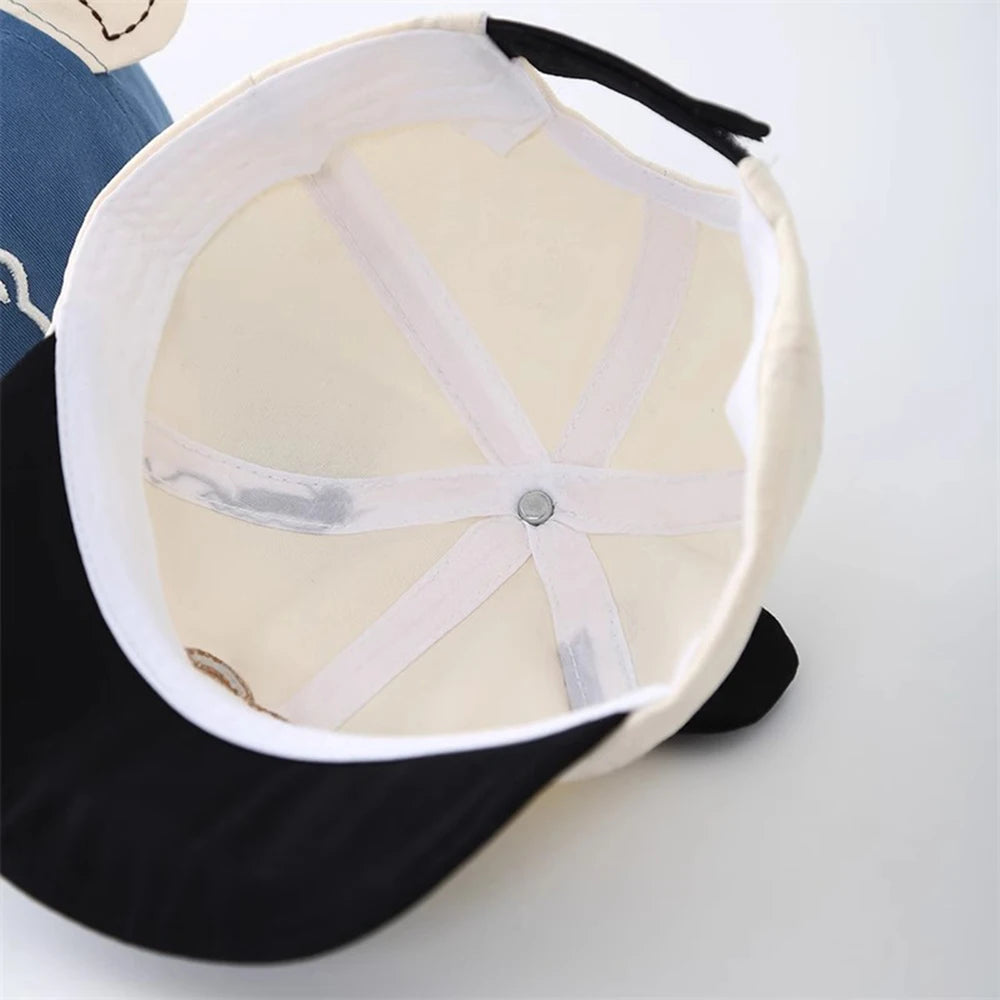 Soft Brim Baby Baseball Cap – Smiley Design Bianca Australia