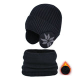 Boys’ Fleece-Lined Winter Hat & Scarf Set Bianca Australia