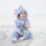Baby Elephant Romper – Cute Zip-Up Hoodie Bianca Australia