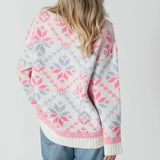 Tessa | Snowflake Turtleneck Christmas Knit Sweater Bianca Australia