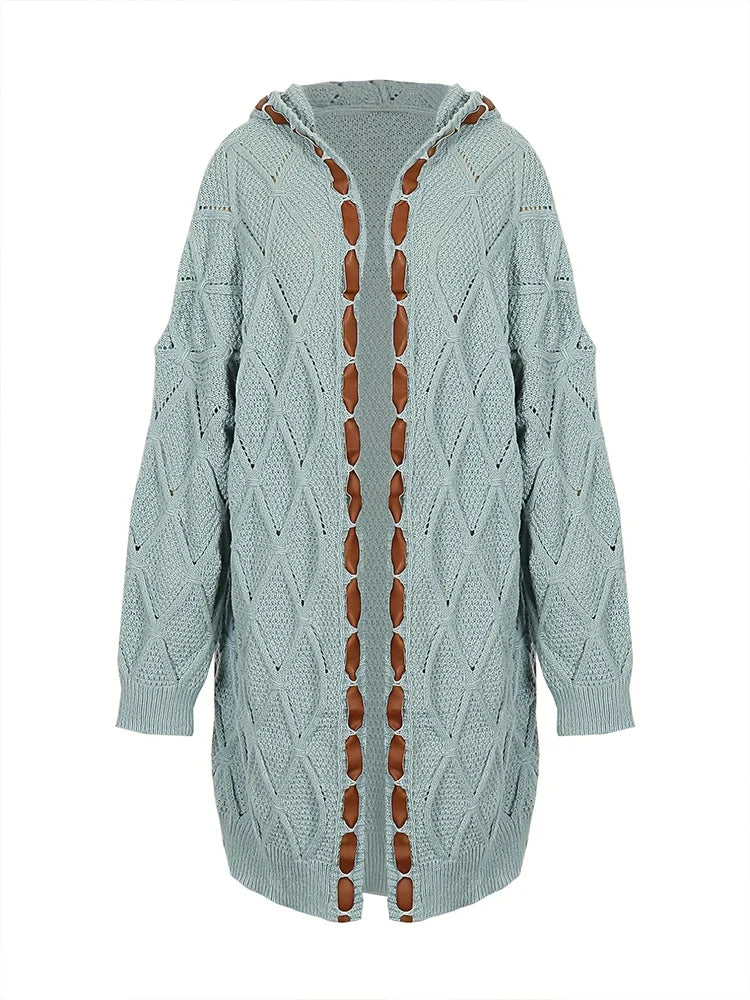 Lena | Hooded Knit Cardigan for Effortless Autumn Style Bianca Australia