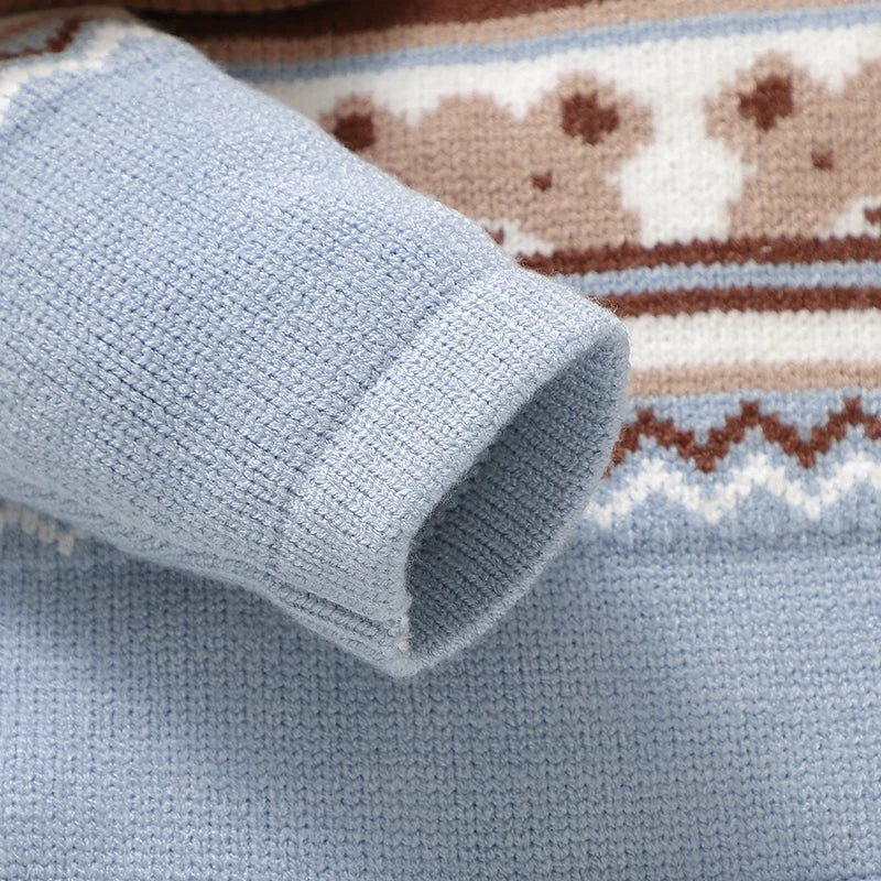 Cute Bear Baby Romper – Long Sleeve & Cosy Fit - Bianca Australia
