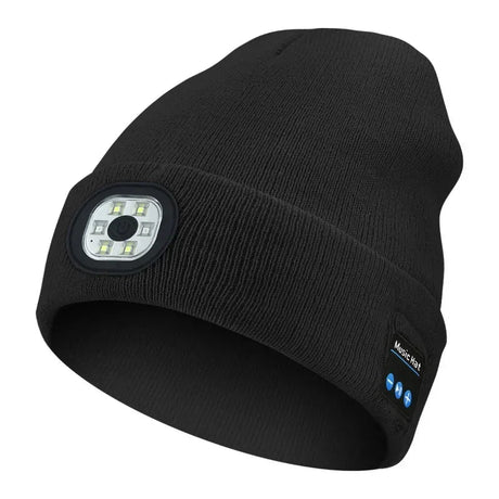 GlowBeatz™ | LED Beanie with Bluetooth Headphones – Warm, Smart & Hands-Free Bianca Australia
