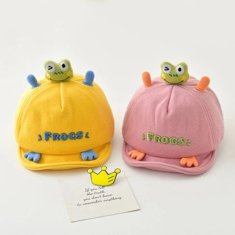 3D Frog Baby Cap – Soft Brim & Cute Style Bianca Australia