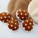 Polka Dot Baby Beanie with Bow – Warm & Cosy Bianca Australia