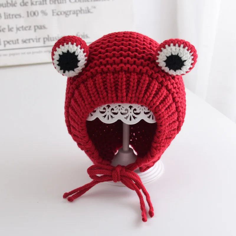 Cute Frog Earflap Beanie – Baby Boys & Girls Bianca Australia