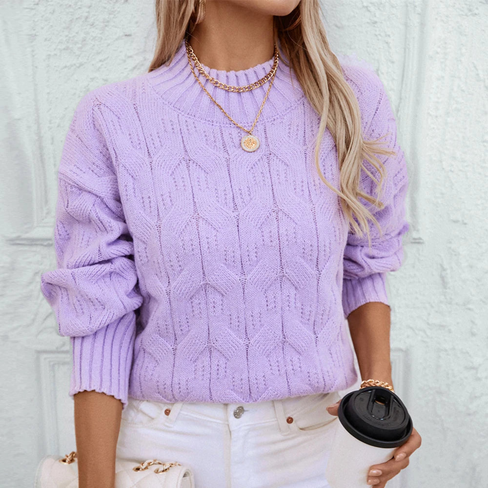 Miya | Soft Texture Sulfet Sleeve Sweater Bianca Australia