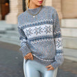 Quinn | Vintage Snowflake Holiday Knit Sweater Bianca Australia