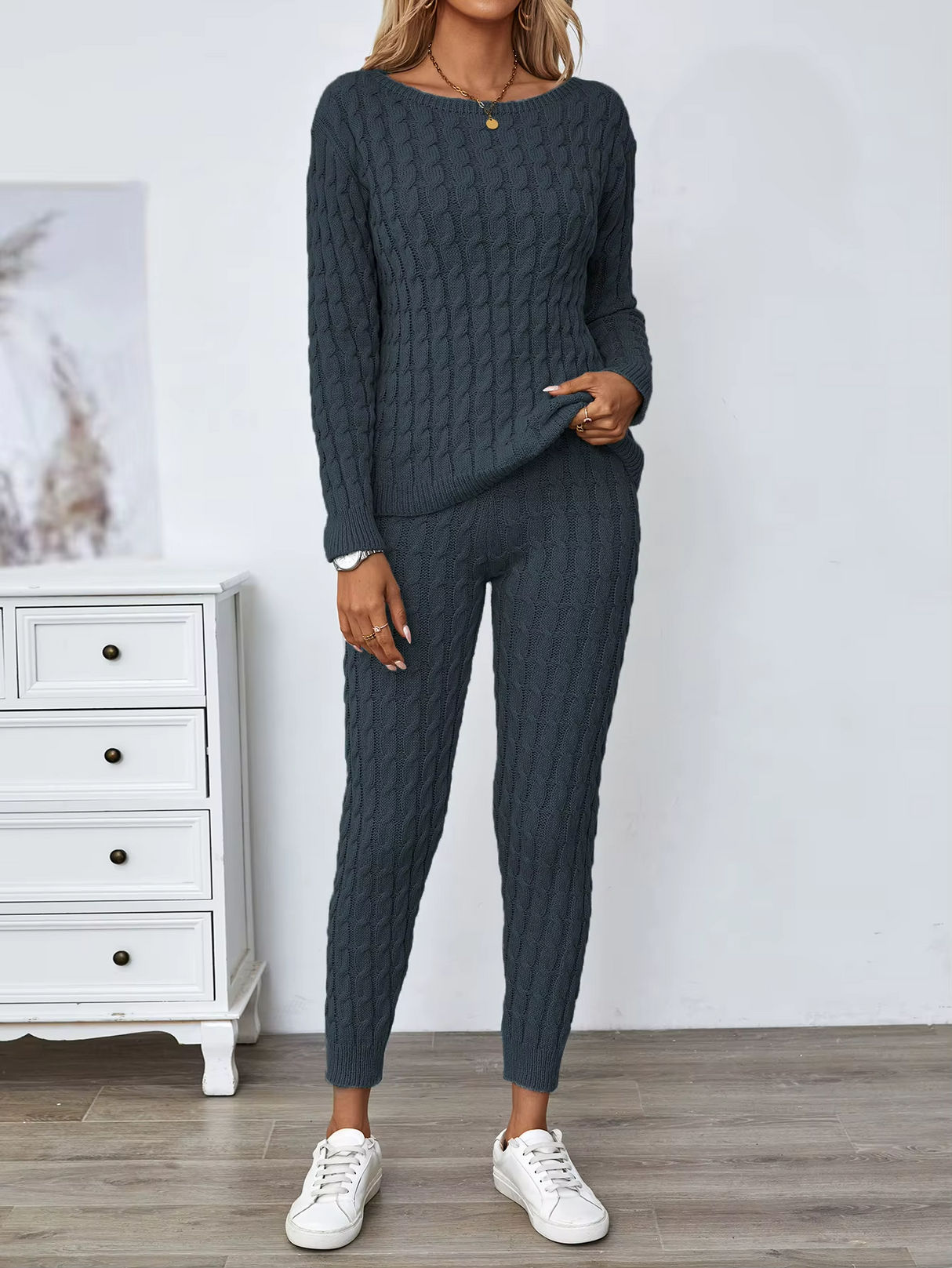 Cozy Knit Set – Relaxed Elegance for Everyday Wear Bianca Australia