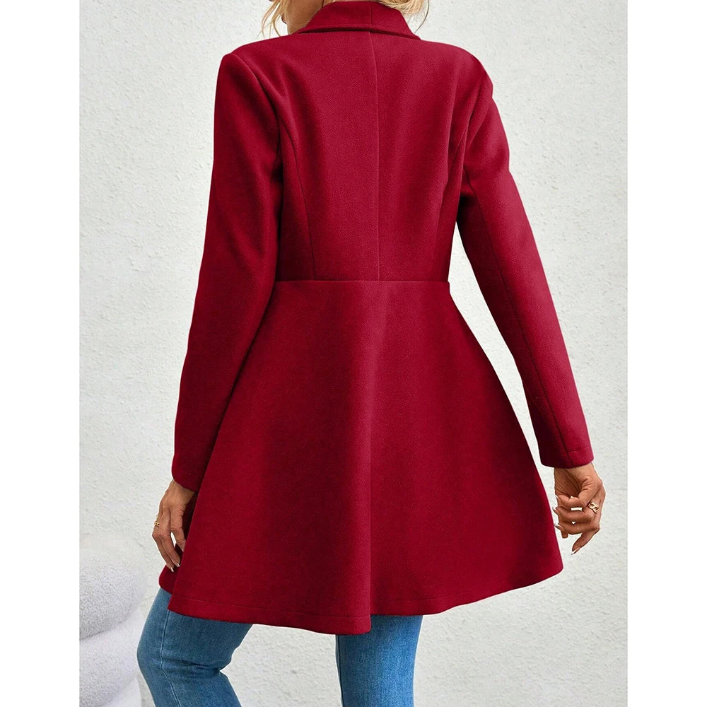Romy | Elegant Buttoned Winter Coat Bianca Australia