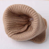 Cartoon Bear Knit Hat – Ear Protection for Babies Bianca Australia