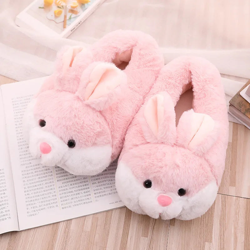 Cute Bunny Plush Slippers – Warm Indoor Comfort Bianca Australia