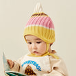 Colourblock Kids Beanie with Earflaps Bianca Australia