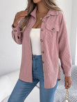 Corduroy Single Breasted Jacket