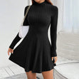 Élina | High-Waist Flare Mini Dress Bianca Australia