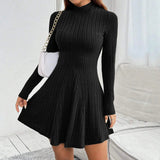 Élina | High-Waist Flare Mini Dress Bianca Australia