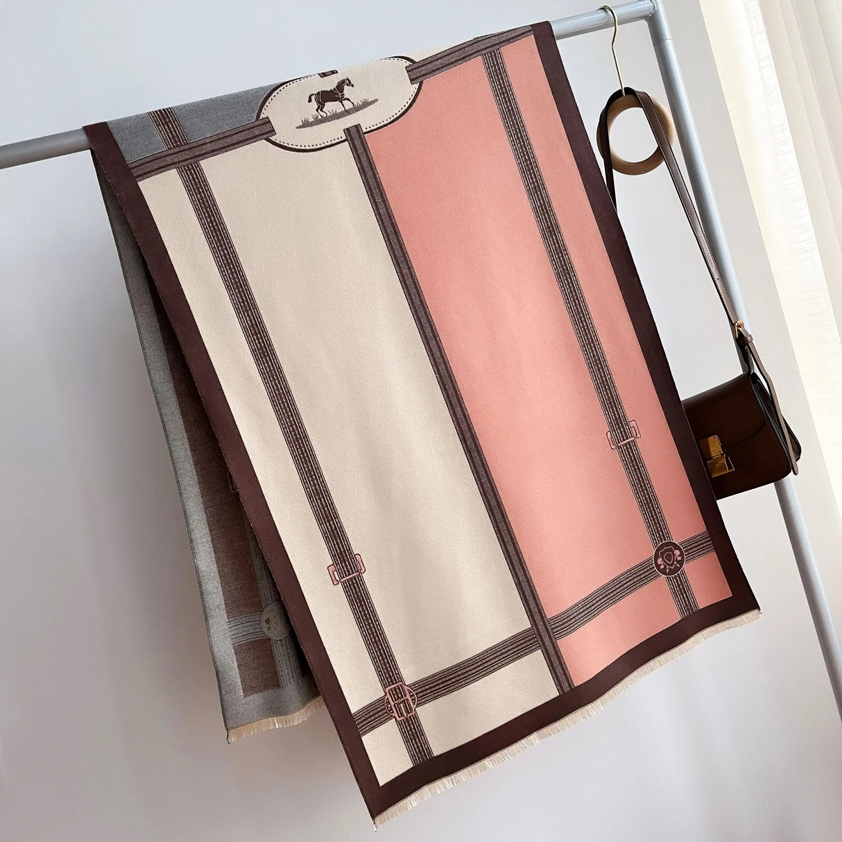 Willa | Luxe Cashmere-Feel Winter Tassel Scarf Bianca Australia