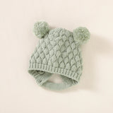 Newborn Knit Ensemble – 4Pcs Warm & Unisex - Bianca Australia