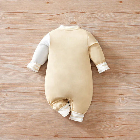 Cartoon Baby Baseball Romper – Long Sleeve Style Bianca Australia