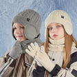 Warm Earflap Beanie Set – Boys & Girls 3-in-1 Bianca Australia
