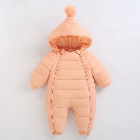 Plush Hooded Baby Snowsuit – Thick & Cosy Bianca Australia