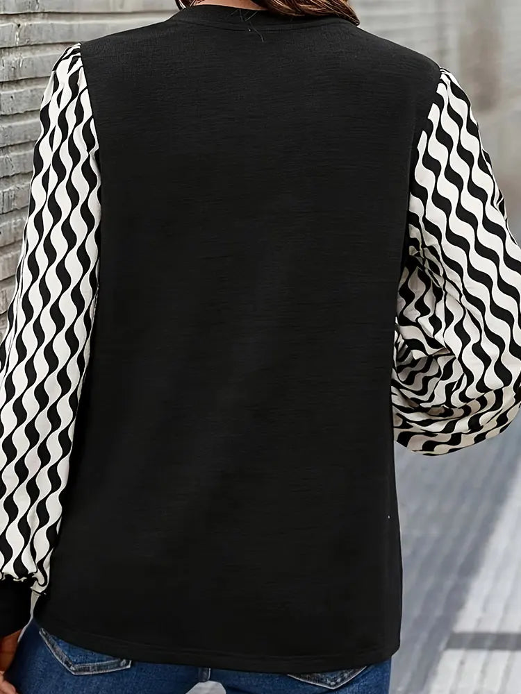 Plus Size Chic Casual Top