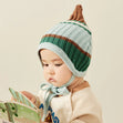 Colourblock Kids Beanie with Earflaps Bianca Australia