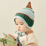 Colourblock Kids Beanie with Earflaps Bianca Australia