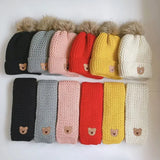 Kids’ Bear Knit Hat & Neck Warmer Bianca Australia