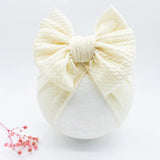 Newborn Winter Turban with Bow – Matching Set Bianca Australia