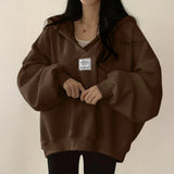 Minji | Korean Appliqué Hoodie Bianca Australia