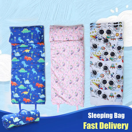 SnuggleNap™- Kids Cotton Sleeping Bag Bianca Australia