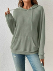 Sienna Striped Knit Hoodie 2