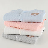 Soft Cotton Quilted Baby Vest with Bear Patch – Winter Warm 1