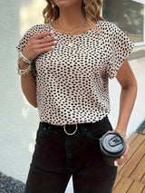Spotted Butterfly Sleeve T-Shirt 1