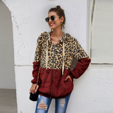 Uma Half-Zip Leopard Hoodie 2